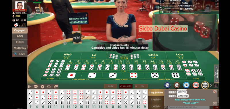 Game Sicbo Dubai Casino 