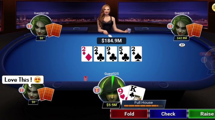 Hướng dẫn cách chơi game Poker Dubai Casino