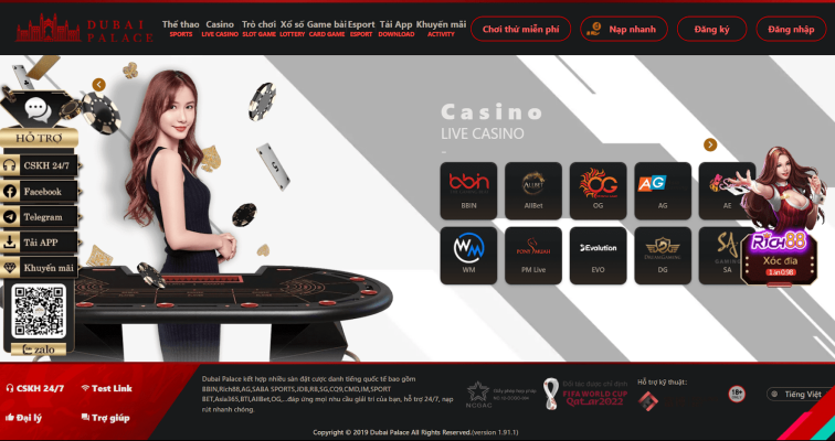 Giới thiệu về tựa game Poker Dubai Casino