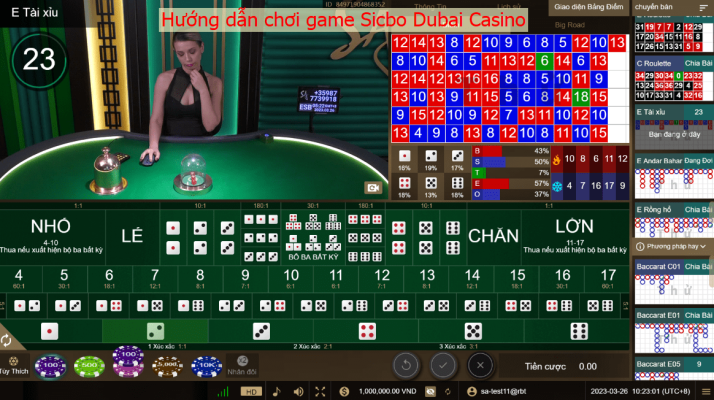 Hướng dẫn chơi game Sicbo Dubai Casino dành cho người mới