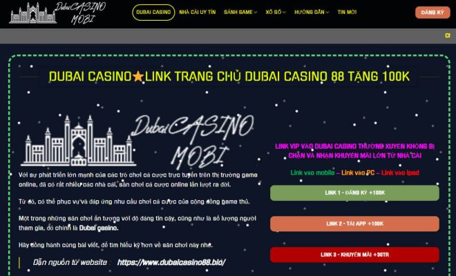Sảnh game Dubai casino