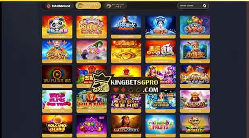 Sảnh game slot kingbet86 đa dạng